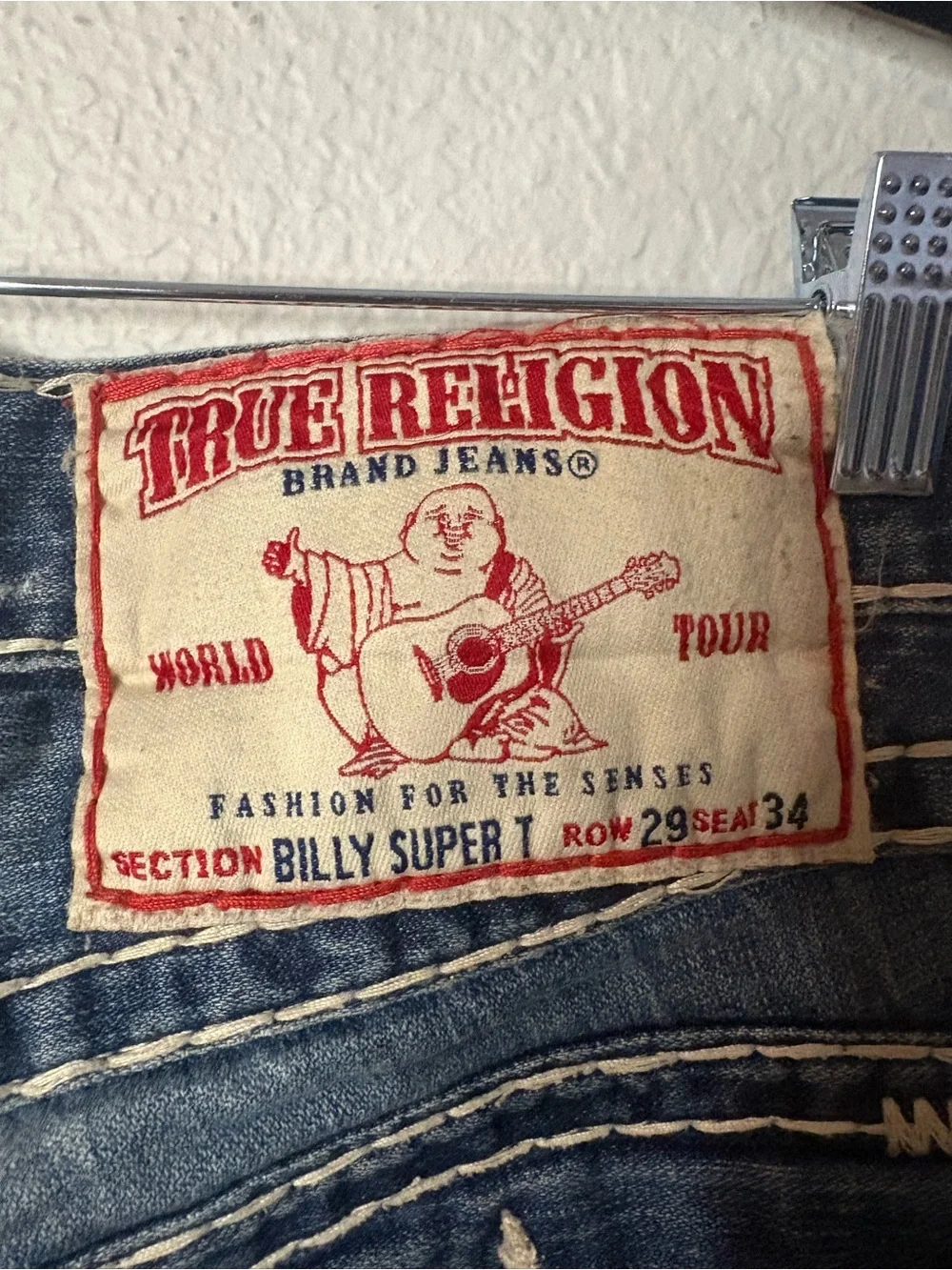 True Religion Men’s Billy Super T Jeans